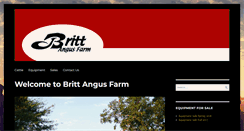 Desktop Screenshot of brittangus.com